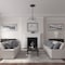 Ekena Millwork Carlsbad Ceiling Medallion (Canopies up to 14 1/4"), 19 1/2"OD x 1 3/4"P, Painted Turtle Crackle CM19CAPTC - alternate 2
